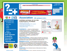 Tablet Screenshot of lespetitsdebrouillards.org